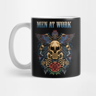 WORK AT THE MEN BAND Mug